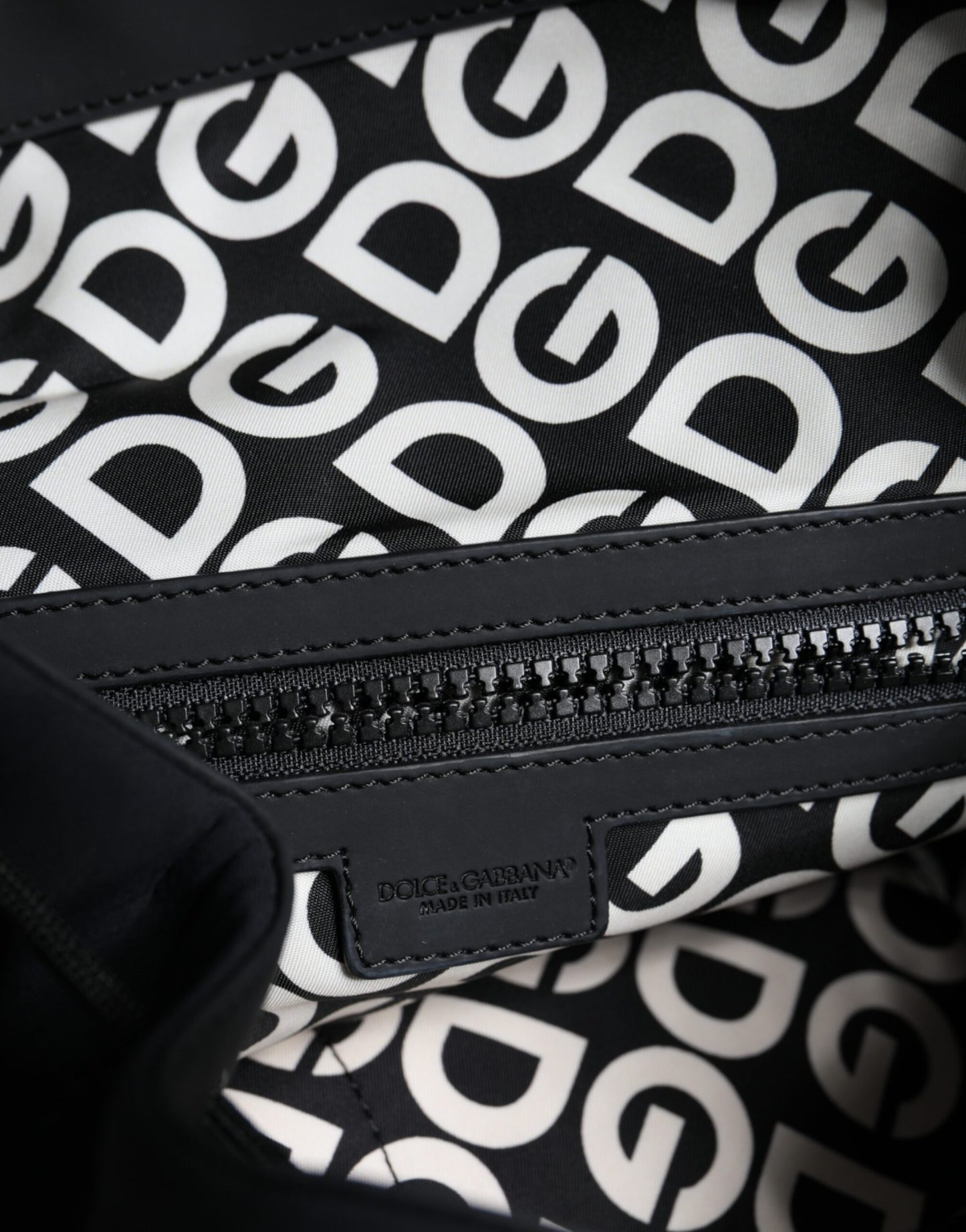 Dolce &amp; Gabbana – Schwarzer Reiserucksack aus Neopren „DG Mania“