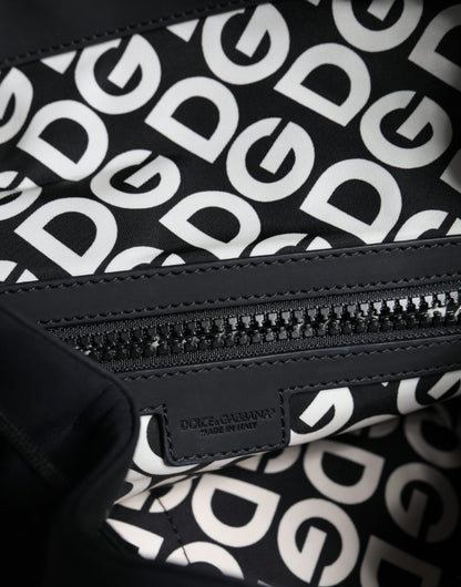 Dolce &amp; Gabbana – Schwarzer Reiserucksack aus Neopren „DG Mania“