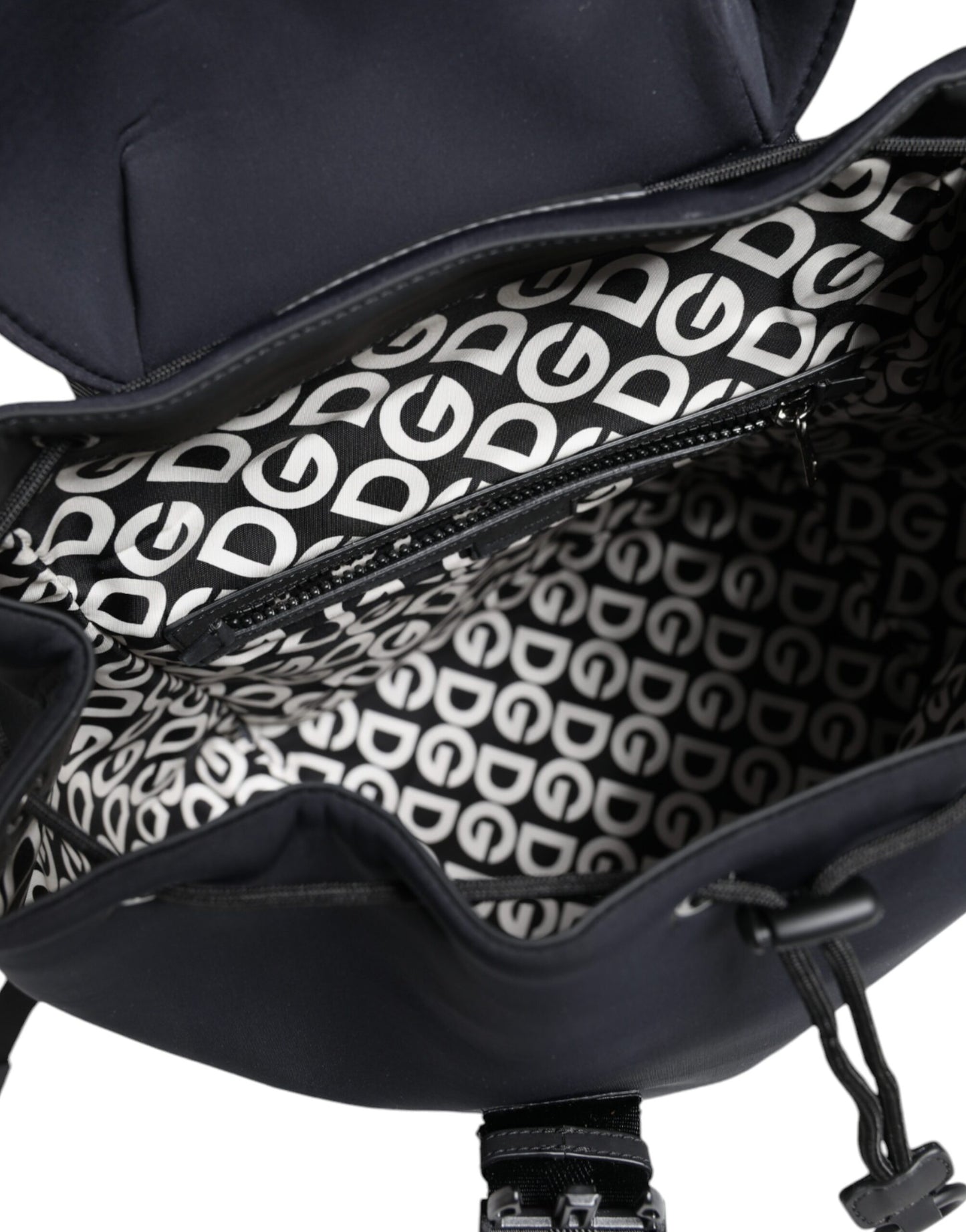 Dolce &amp; Gabbana – Schwarzer Reiserucksack aus Neopren „DG Mania“