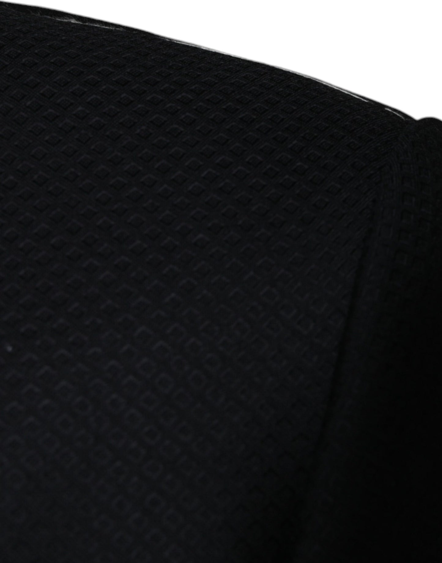 Dolce &amp; Gabbana – Schwarzer, einreihiger Blazer mit MARTINI-Biene