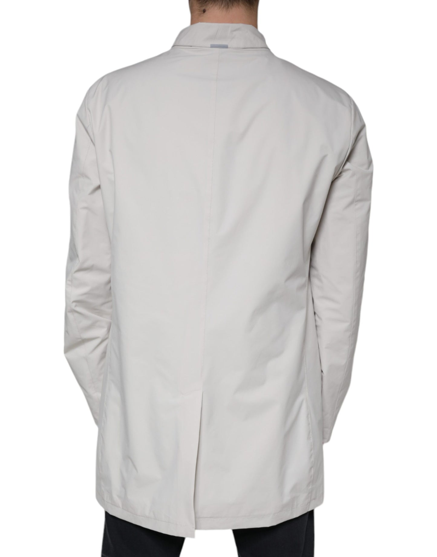 People Of Shibuya Off White Full Zip Coat Herrenjacke