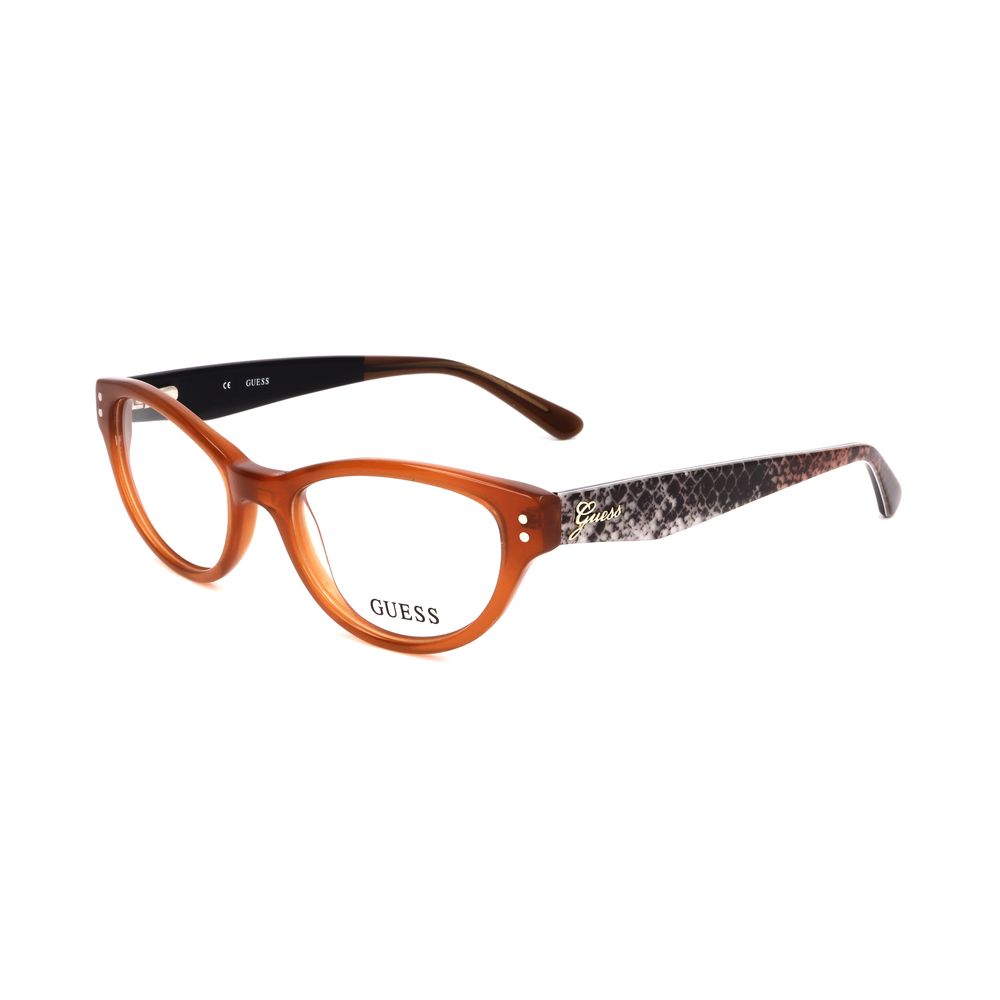 Guess Orangefarbene Plastikbrille (Gestell)