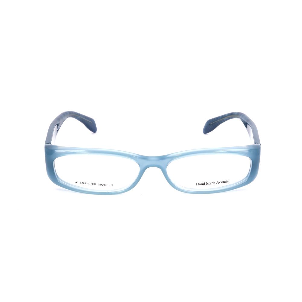 Alexander McQueen Blaue Acetat-Brille (Gestell)