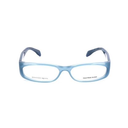 Alexander McQueen Blaue Acetat-Brille (Gestell)