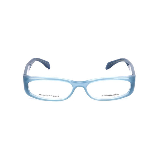 Alexander McQueen Blaue Acetat-Brille (Gestell)