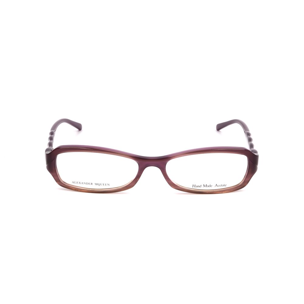Alexander McQueen Brille aus Acetat in Lila (Gestell)