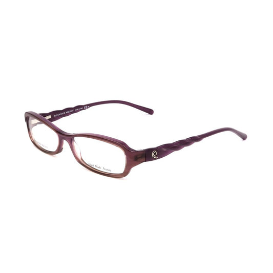 Alexander McQueen Brille aus Acetat in Lila (Gestell)