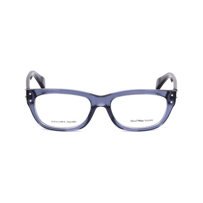 Alexander McQueen Blaue Acetat-Brille (Gestell)