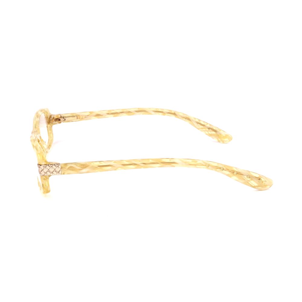 Bottega Veneta Gelbe Acetat-Brille (Gestell)