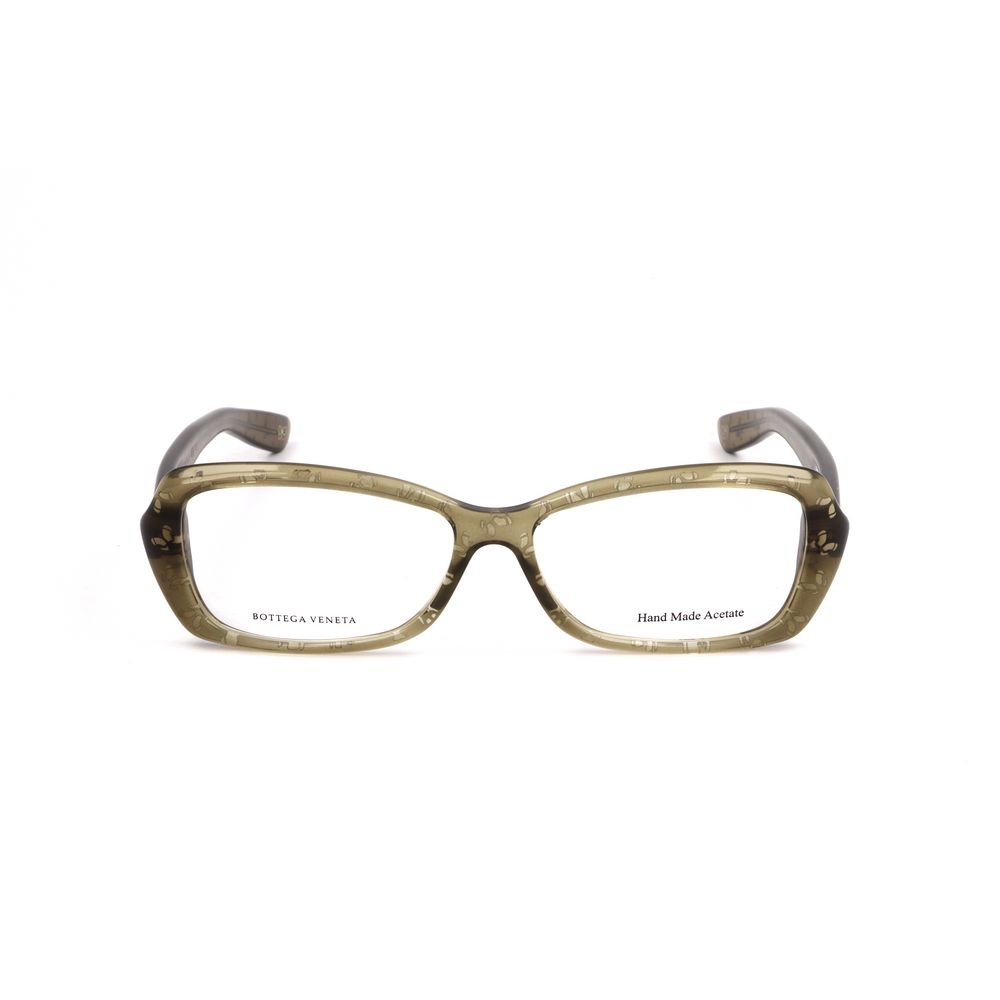 Bottega Veneta Grüne Acetat-Brille (Gestell)