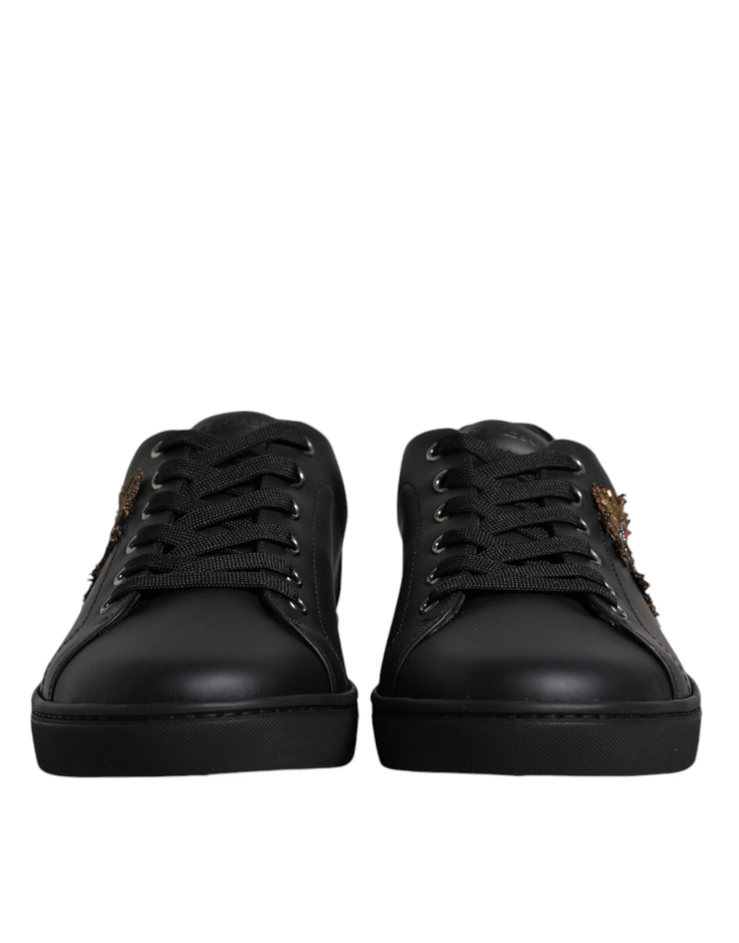 Dolce &amp; Gabbana London Sacred Heart Herren Sneakers Schwarz