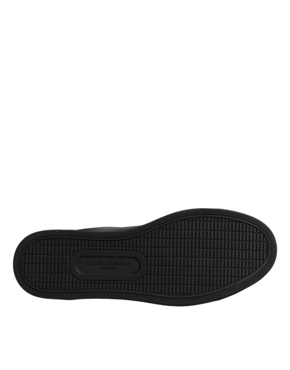 Dolce &amp; Gabbana London Sacred Heart Herren Sneakers Schwarz