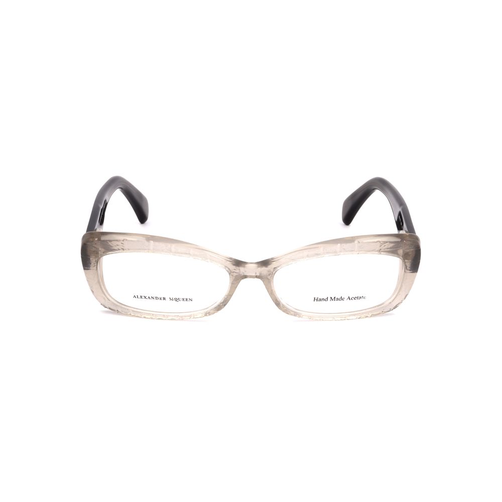 Alexander McQueen Zweifarbige Acetat-Brille (Gestell)