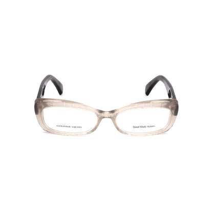 Alexander McQueen Zweifarbige Acetat-Brille (Gestell)