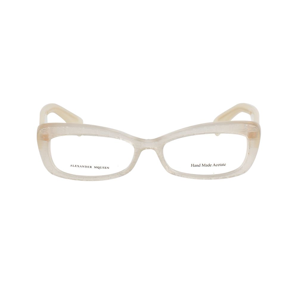 Alexander McQueen Zweifarbige Acetat-Brille (Gestell)