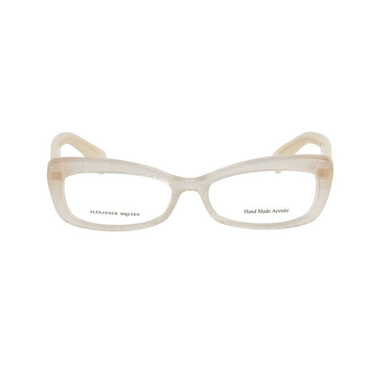 Alexander McQueen Zweifarbige Acetat-Brille (Gestell)