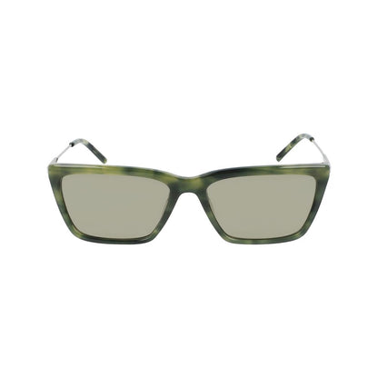 DKNY – Grüne Acetat-Sonnenbrille