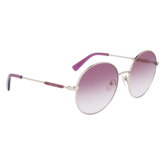 Longchamp Sonnenbrille aus goldenem Metall