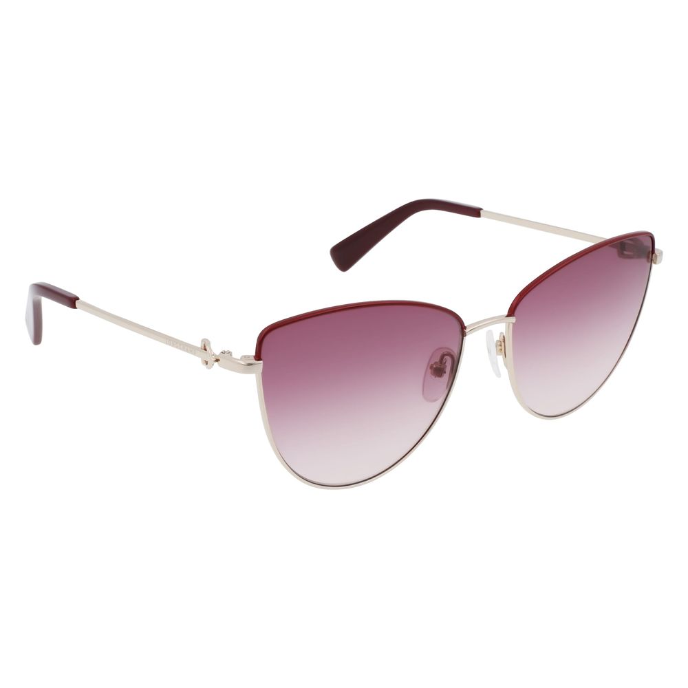 Longchamp Sonnenbrille aus goldenem Metall