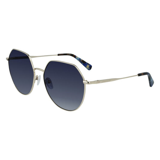 Longchamp Zweifarbige Metallsonnenbrille