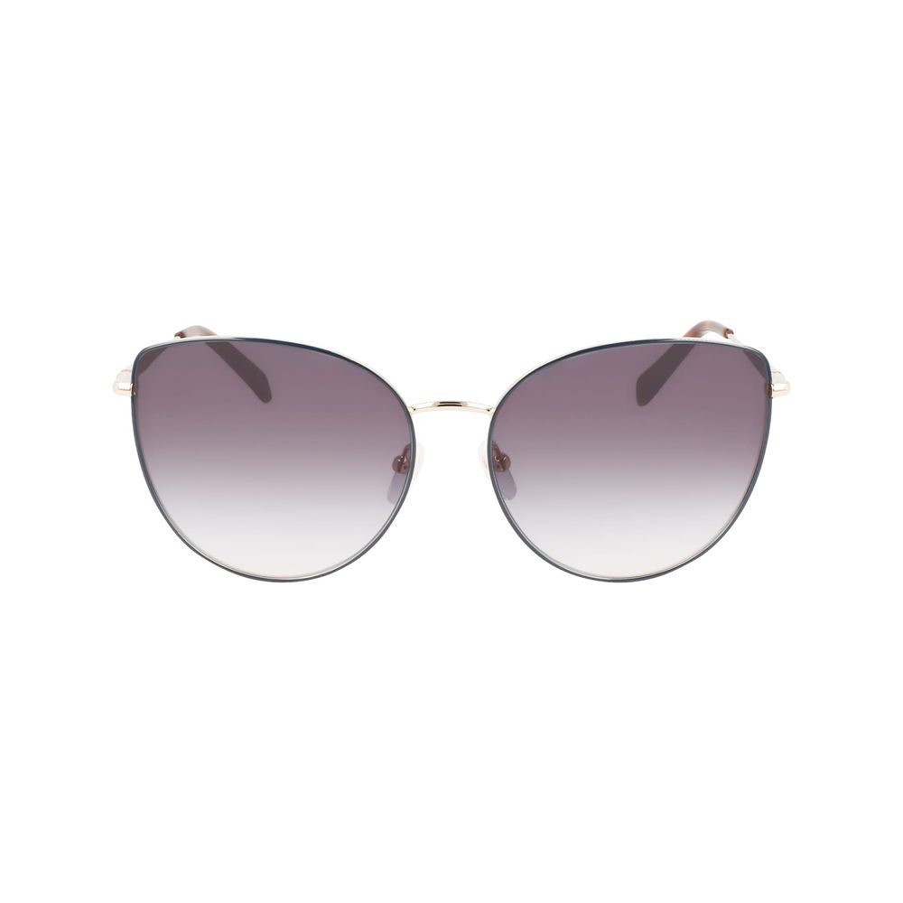 Longchamp Sonnenbrille aus goldenem Metall