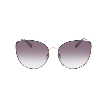 Longchamp Sonnenbrille aus goldenem Metall
