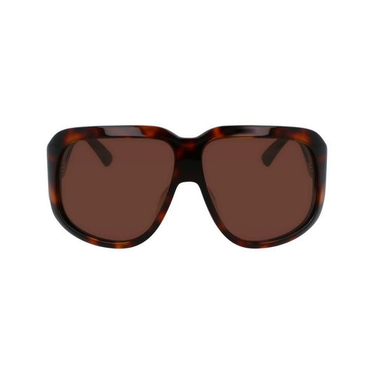 Longchamp – Braune Acetat-Sonnenbrille