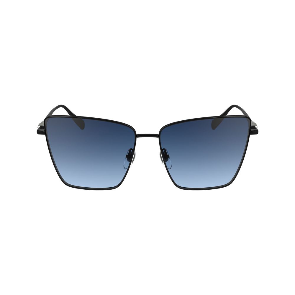 Longchamp Sonnenbrille aus schwarzem Metall