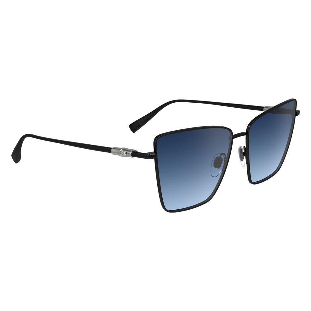 Longchamp Sonnenbrille aus schwarzem Metall
