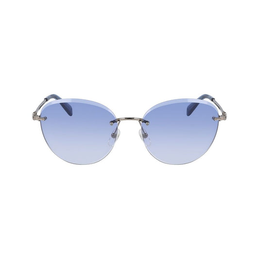 Longchamp Zweifarbige Metallsonnenbrille