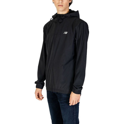 New Balance – Schwarze Jacken und Mäntel aus recyceltem Polyester