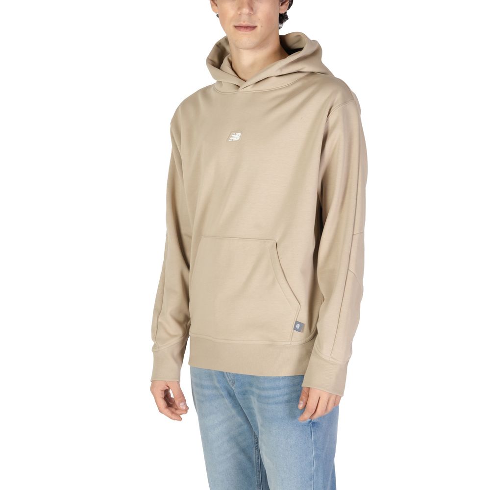 New Balance Beige Kapuzenpullover aus recyceltem Polyester