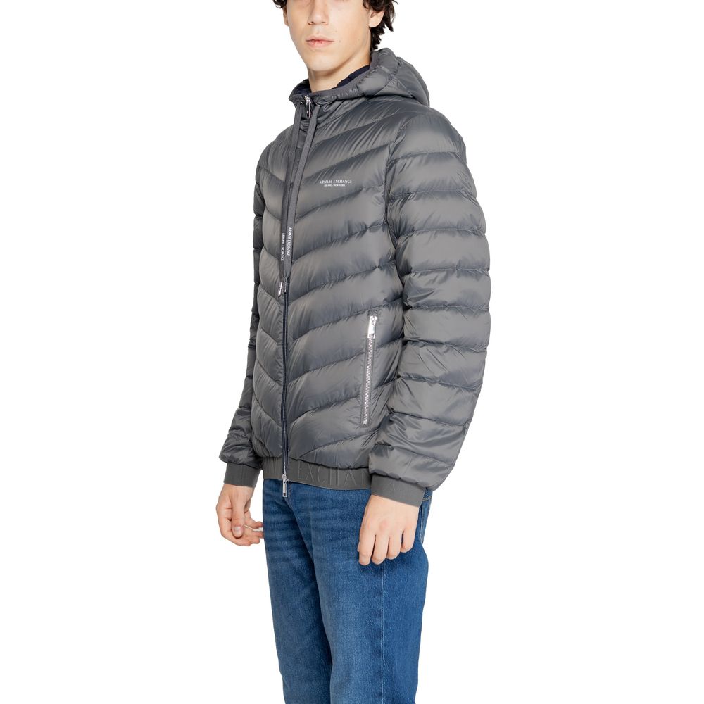 Armani Exchange Jacke aus Polyester in Grau