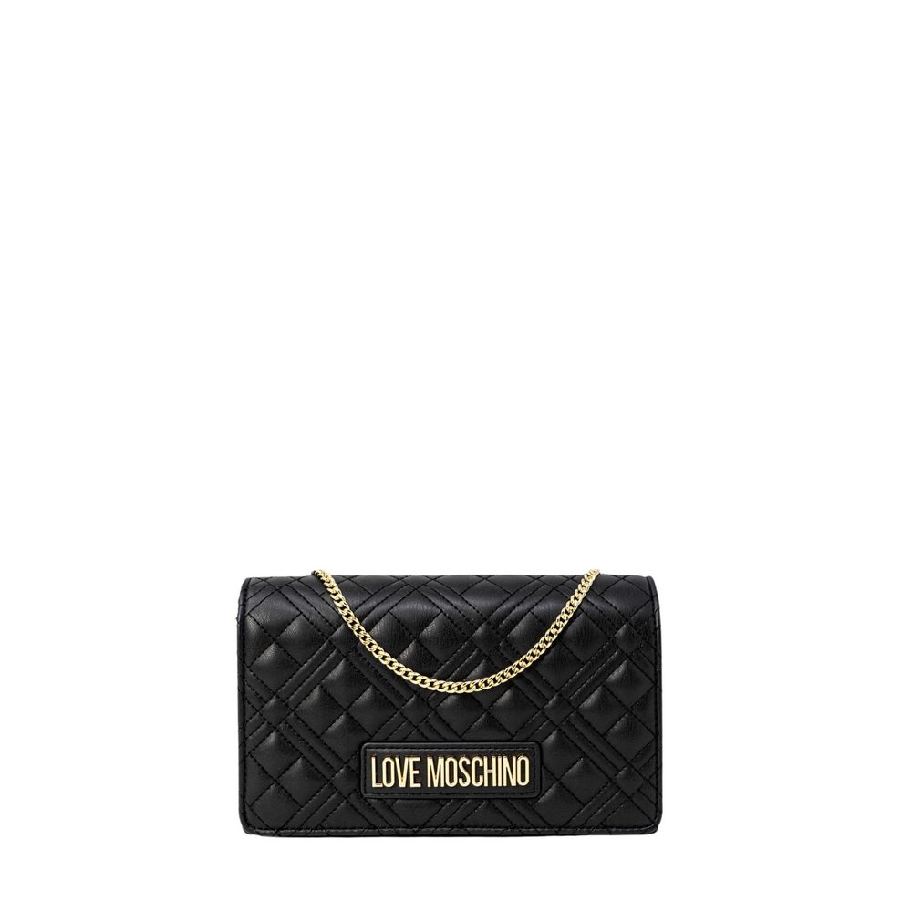 Love Moschino – Schwarze Handtasche aus Polyethylen