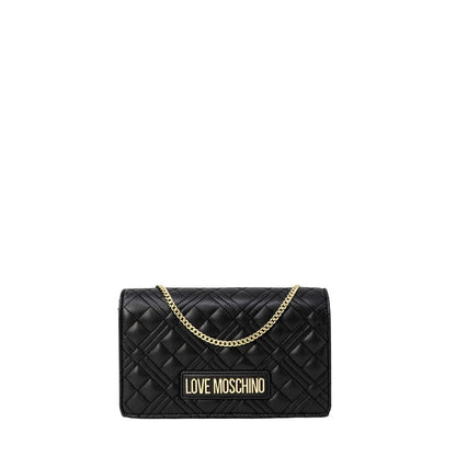 Love Moschino – Schwarze Handtasche aus Polyethylen