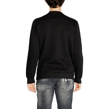 Icon Black Cotton Sweatshirt