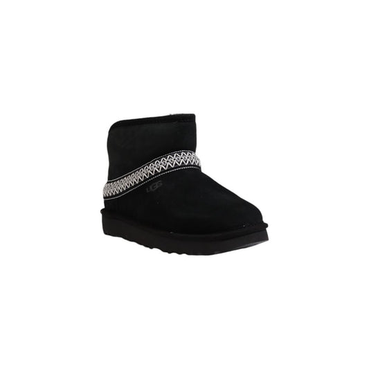 UGG Stiefeletten aus schwarzem Wildleder