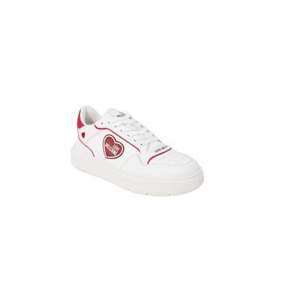 Love Moschino – Rote Polyethylen-Sneaker