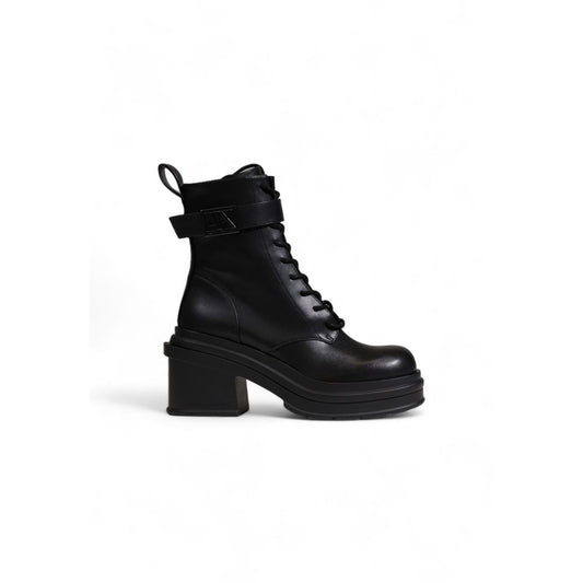 Armani Exchange – Schwarzer Polyesterstiefel