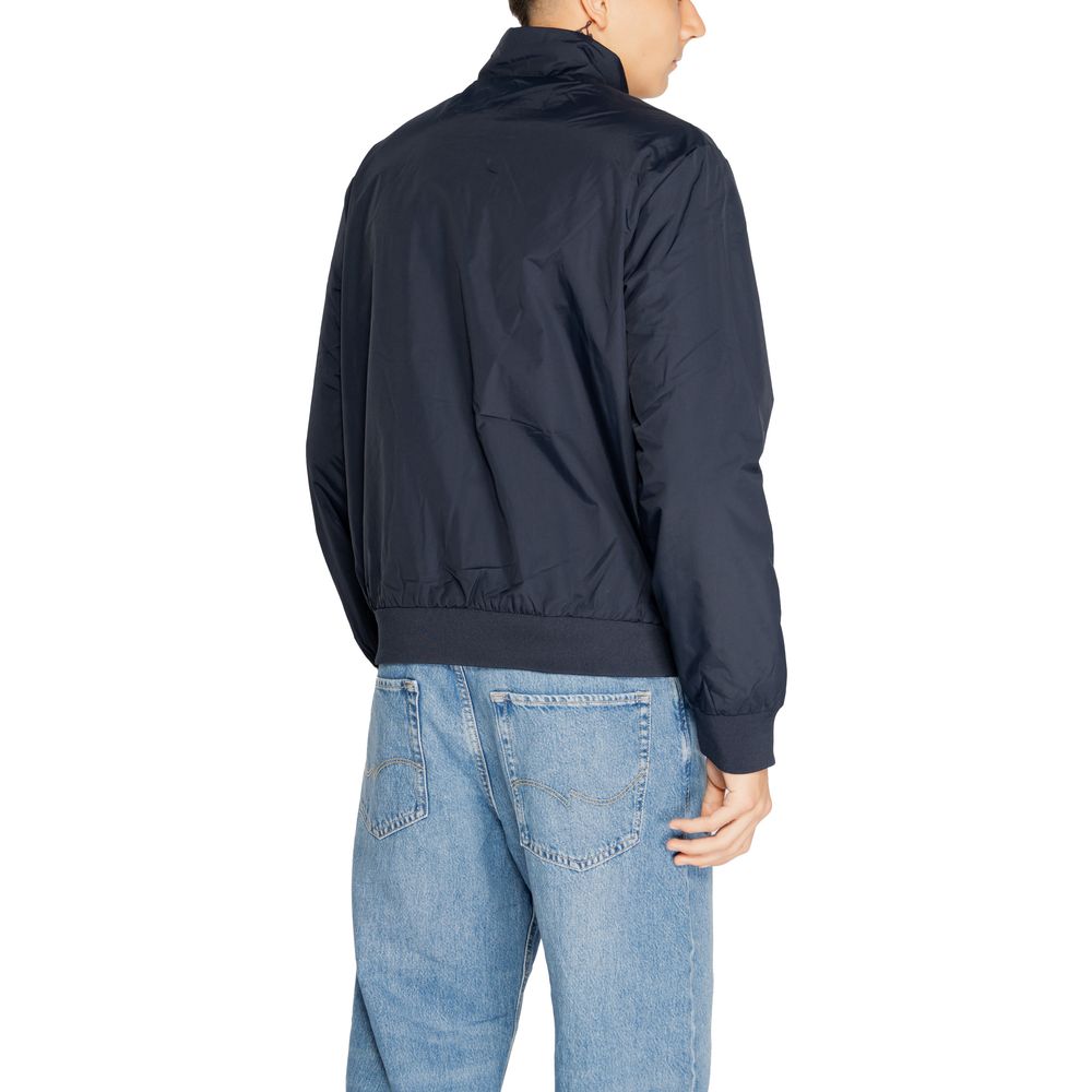 EA7 Emporio Armani Blaue Polyamidjacken und -mäntel