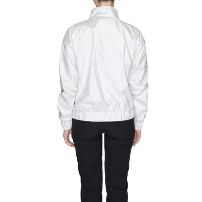 Suns White Polyester Shell Jacket