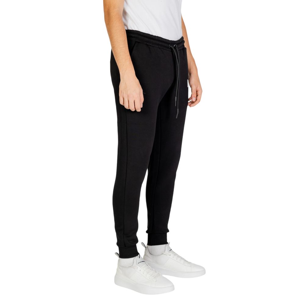 Icon Black And White Cotton Joggers Workout Pant