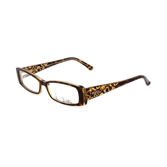 Emilio Pucci Orange Plastic Glasses (Frames)