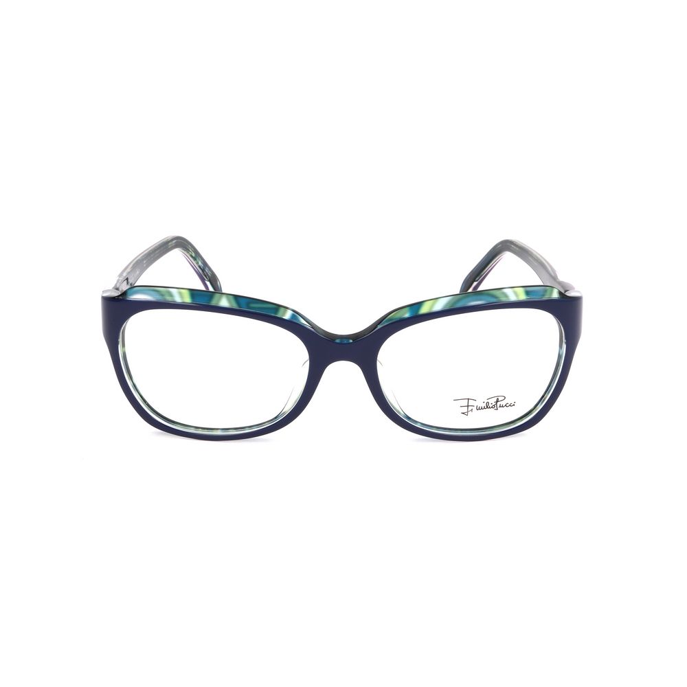 Emilio Pucci Blaue Kunststoffrahmen
