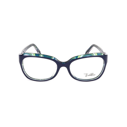 Emilio Pucci Blaue Kunststoffrahmen