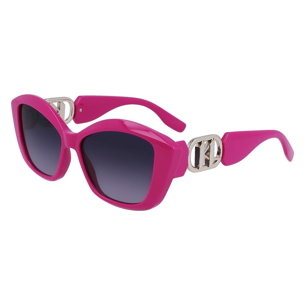 Karl Lagerfeld – Mehrfarbige Sonnenbrille mit Spritzguss