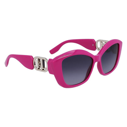 Karl Lagerfeld – Mehrfarbige Sonnenbrille mit Spritzguss
