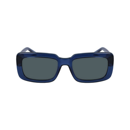 Karl Lagerfeld – Blaue Sonnenbrille mit Spritzguss