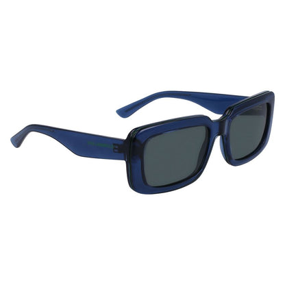 Karl Lagerfeld – Blaue Sonnenbrille mit Spritzguss