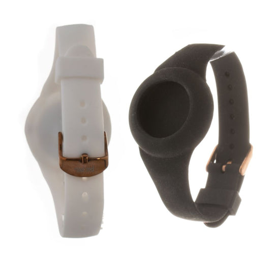 Folli Follie Uhr mit weißem Armband aus Synthetikmaterial